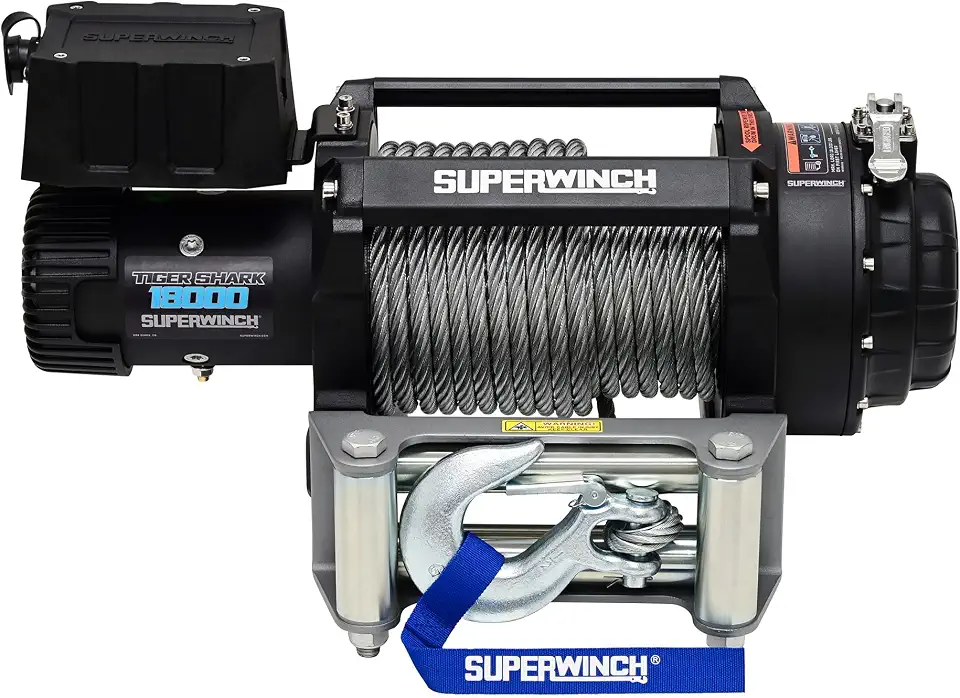 Superwinch 1518000 Tiger Shark 18000 Winch 18000lb(8165kg) - B0BNLTPSJ3