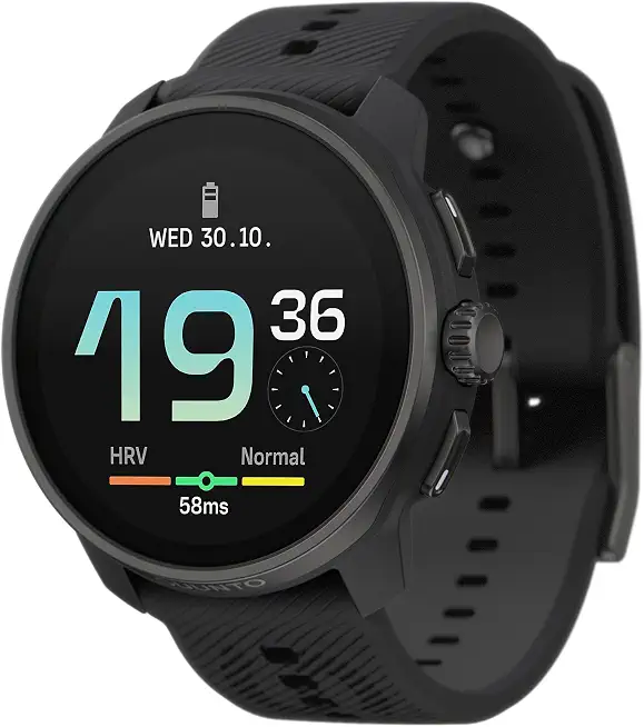 SUUNTO Race S GPS Sports Watch, 1.32” AMOLED 95+ Sports Modes, All Black - B0D6YF3W4W