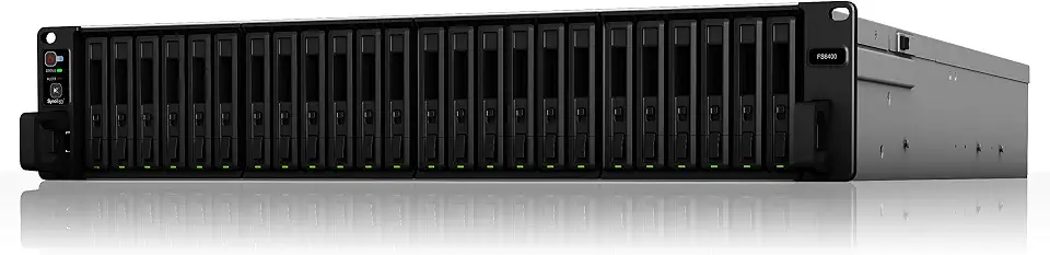Synology 24 Bay NAS FlashStation FS6400 (Diskless) - B07V6CHDRN