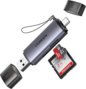 UGREEN SD Card Reader USB C, USB 3.0 Micro SD Card Reader - B07D1J88CF