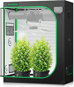 VIVOSUN S425 2x4 Grow Tent 48"x24"x60" High Reflective Mylar Tent - B01DXYMQ9M