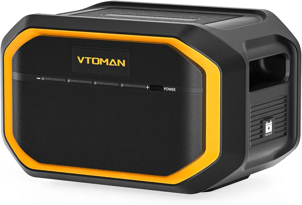 VTOMAN FlashSpeed Pro 3600 Extra Battery, 2816Wh LiFePO4 Expansion Battery Backup for Home, RV, Camping, - B0GYN6DCZG