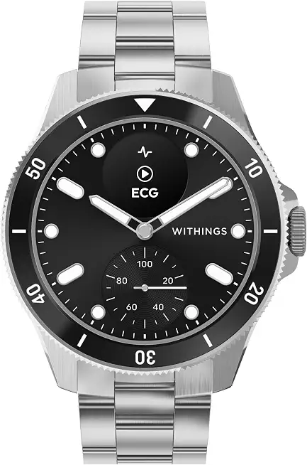 Withings Scanwatch Nova - Heart Health Hybrid Smart Watch for Men & Women - SPO2, - B0CP25RMM4