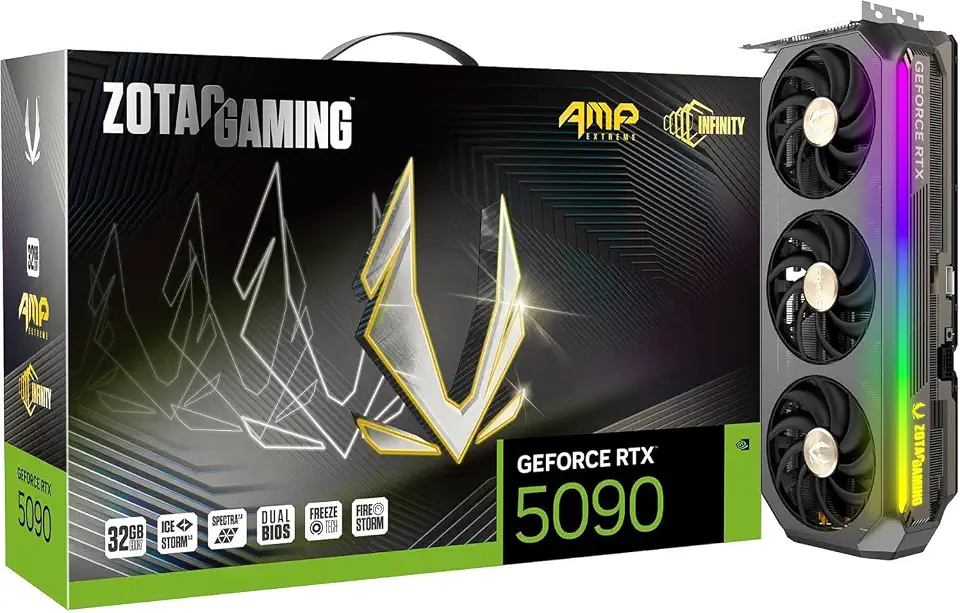 ZOTAC Gaming Geforce RTX 5090 Amp Extreme Infinity Nvidia 32 Gb, W129163525 (Extreme Infinity Nvidia - B0F135FPK3